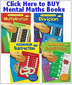 Buy mental maths workbooks for children - books for sale